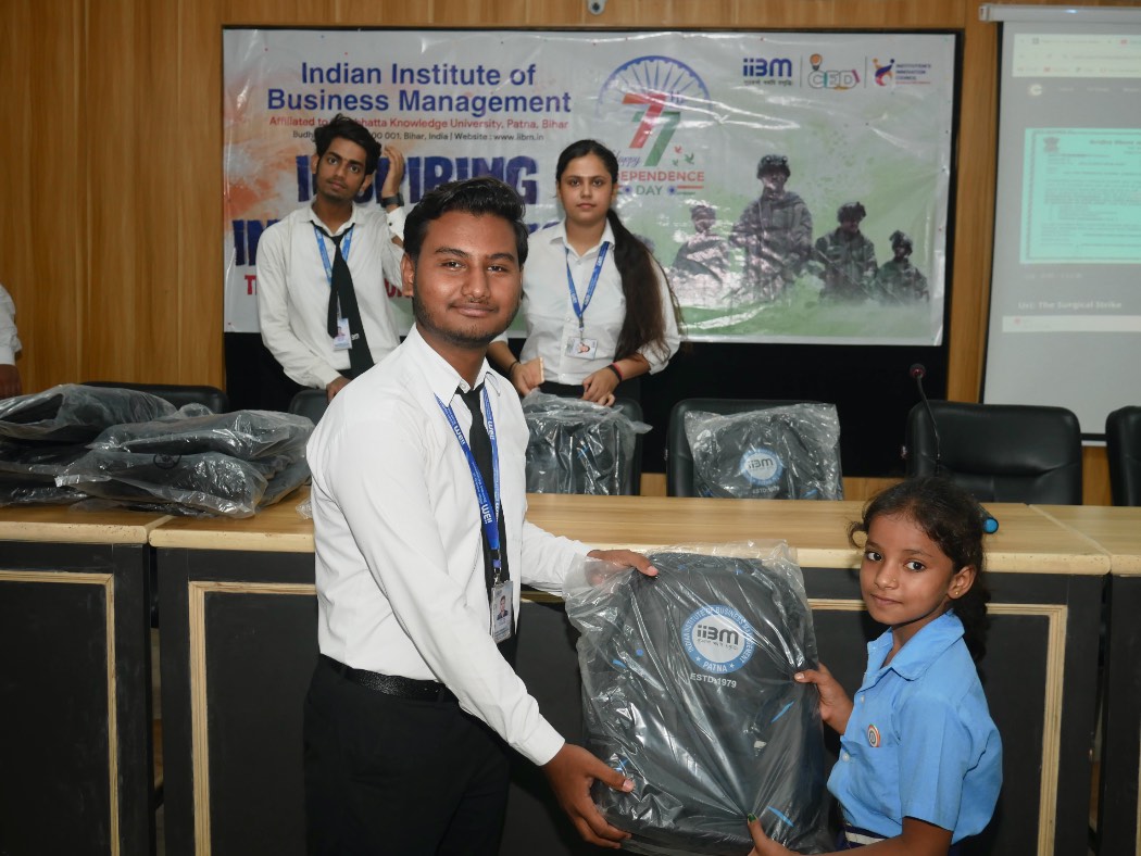 IIBM Celebrates Independence Day 2024 with Patriotism and Community Spirit